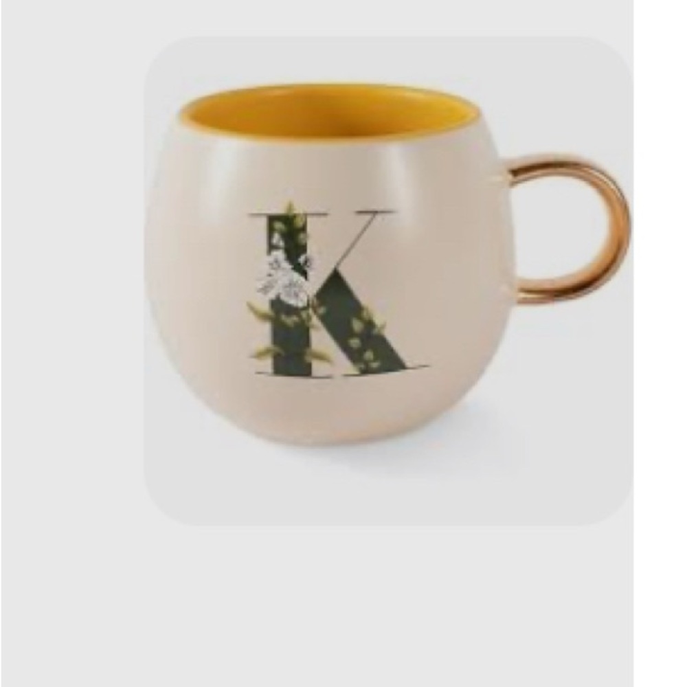 Fringe Studio Gold Handle Mug